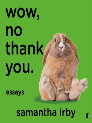 Wow, No Thank You. - Audiobook